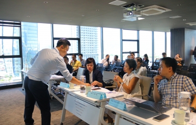 Bà Ana Lê Mỹ Nga, Chủ tịch Weangels Capital, tham gia hội đồng giám khảo Chung kết cuộc thi Khởi nghiệp SUFR Đà Nẵng 2023